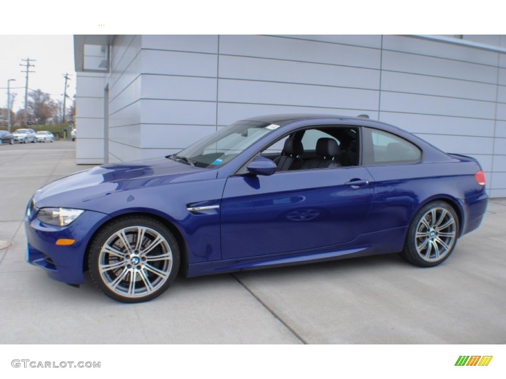 2010 M3 Coupe - Interlagos Blue Metallic / Black Novillo photo #3