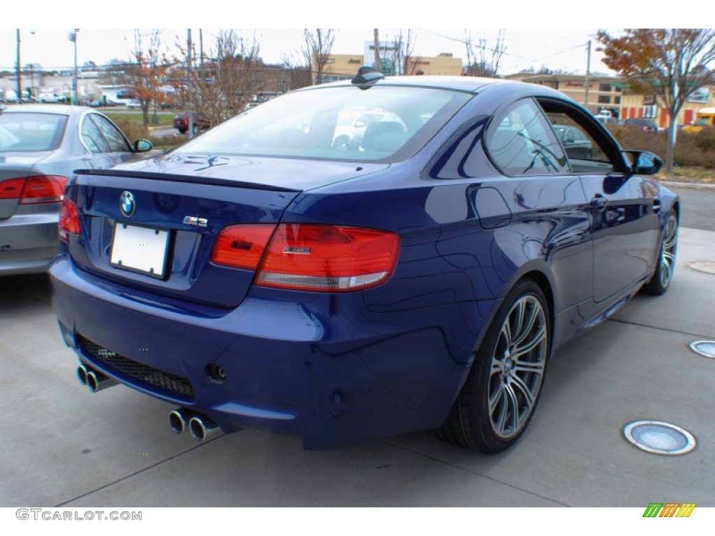 2010 M3 Coupe - Interlagos Blue Metallic / Black Novillo photo #6