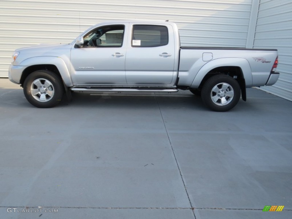 Silver Streak Mica 2013 Toyota Tacoma V6 TRD Sport Double Cab 4x4 Exterior Photo #73731950