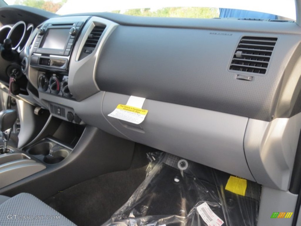 2013 Toyota Tacoma V6 TRD Sport Double Cab 4x4 Graphite Dashboard Photo #73732184