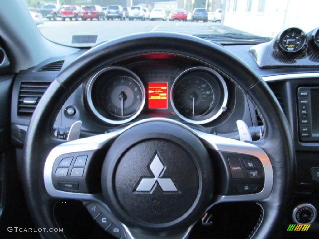 2008 Mitsubishi Lancer Evolution MR Steering Wheel Photos