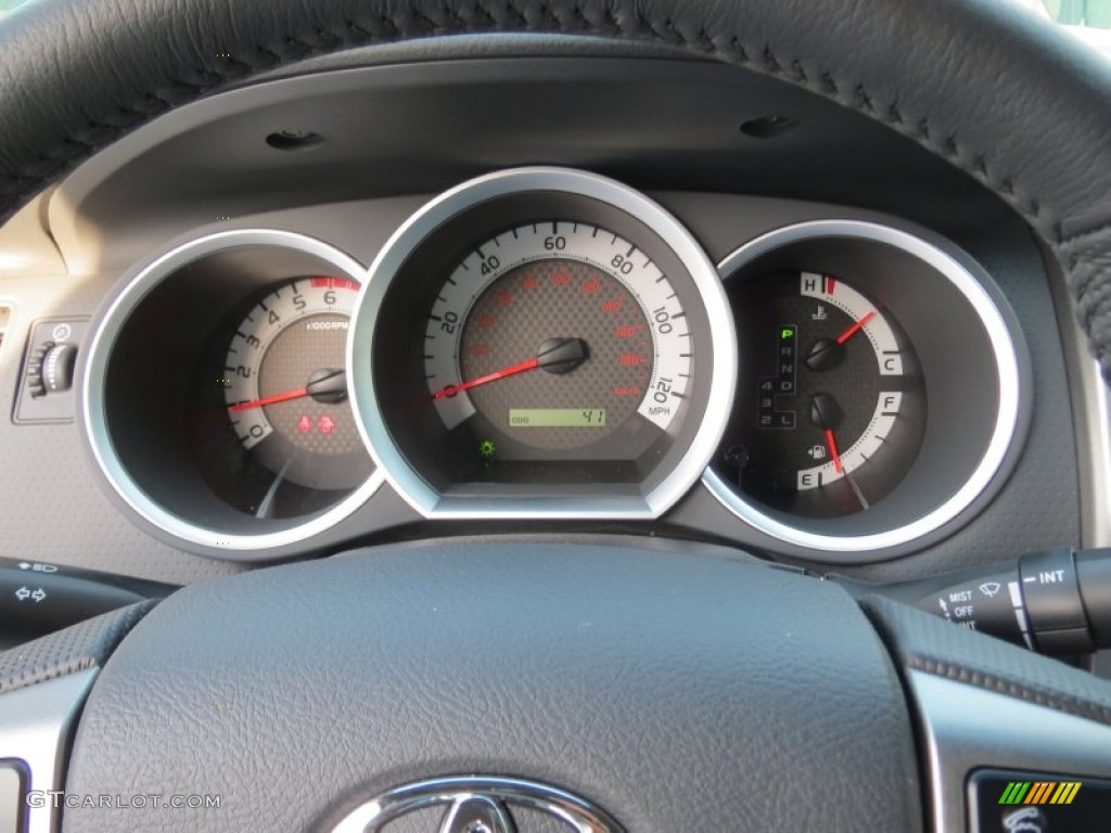2013 Toyota Tacoma V6 TRD Sport Double Cab 4x4 Gauges Photo #73732457