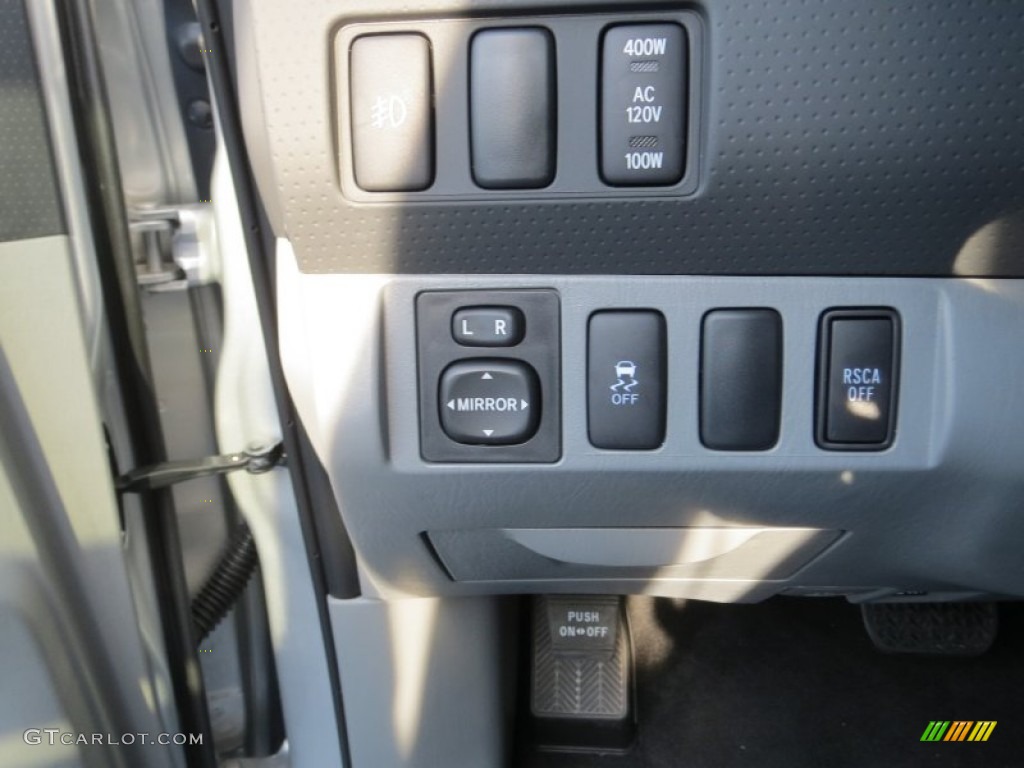 2013 Toyota Tacoma V6 TRD Sport Double Cab 4x4 Controls Photo #73732478