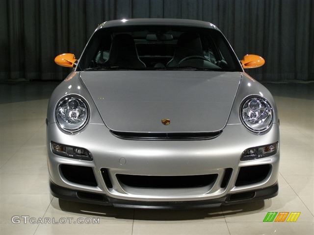 2007 911 GT3 RS - Arctic Silver Metallic / Black photo #4