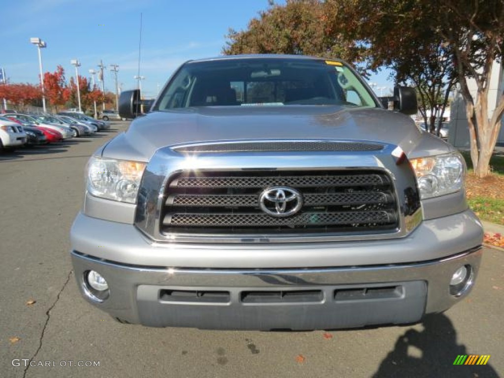 2008 Tundra SR5 Double Cab - Silver Sky Metallic / Black photo #2