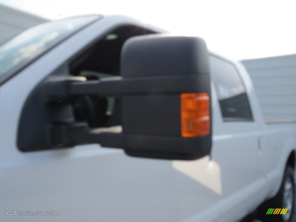 2012 F250 Super Duty Lariat Crew Cab 4x4 - White Platinum Metallic Tri-Coat / Black photo #14