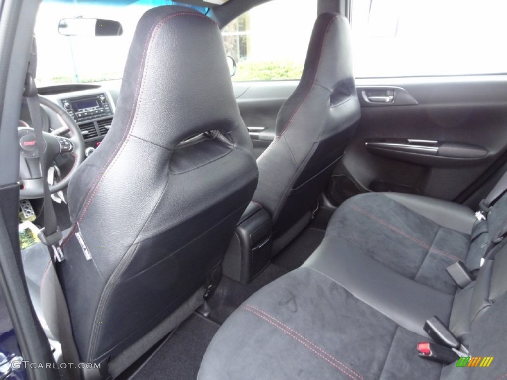 2012 Impreza WRX STi 4 Door - WRX Plasma Blue / Black photo #17