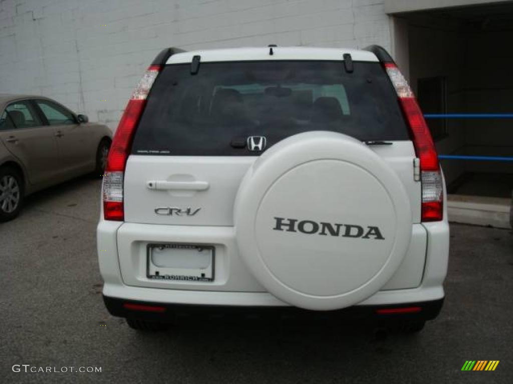 2006 CR-V SE 4WD - Taffeta White / Ivory photo #3