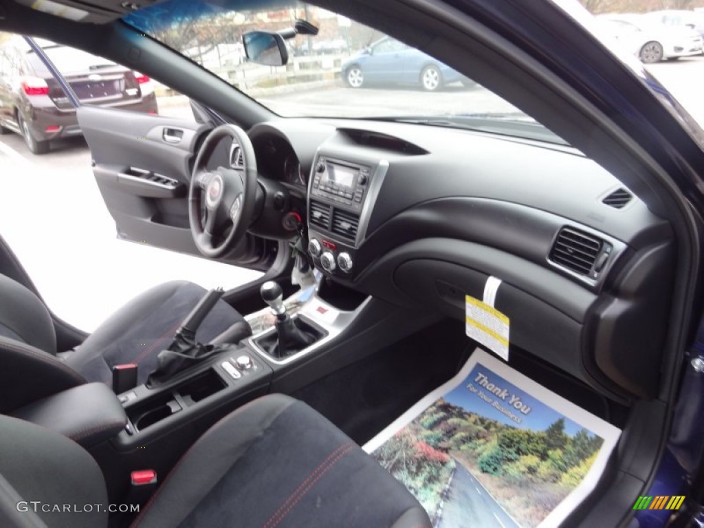 2012 Subaru Impreza WRX STi 4 Door Black Dashboard Photo #73733717