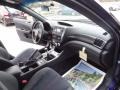 Black 2012 Subaru Impreza WRX STi 4 Door Dashboard