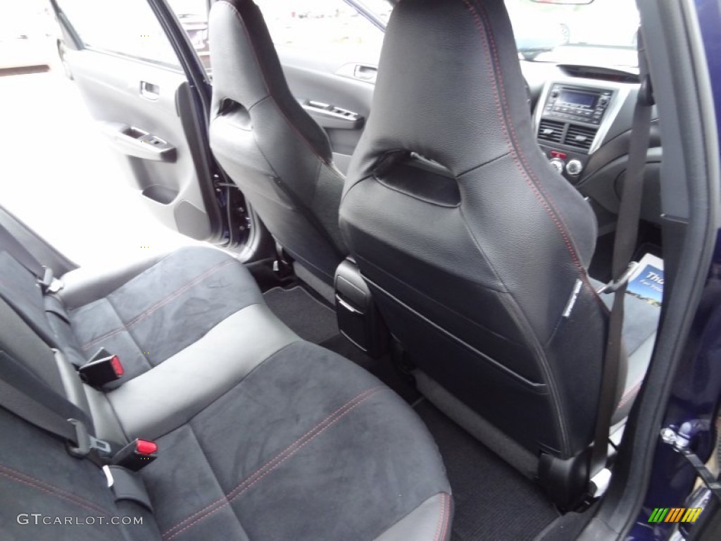 2012 Subaru Impreza WRX STi 4 Door Rear Seat Photo #73733771