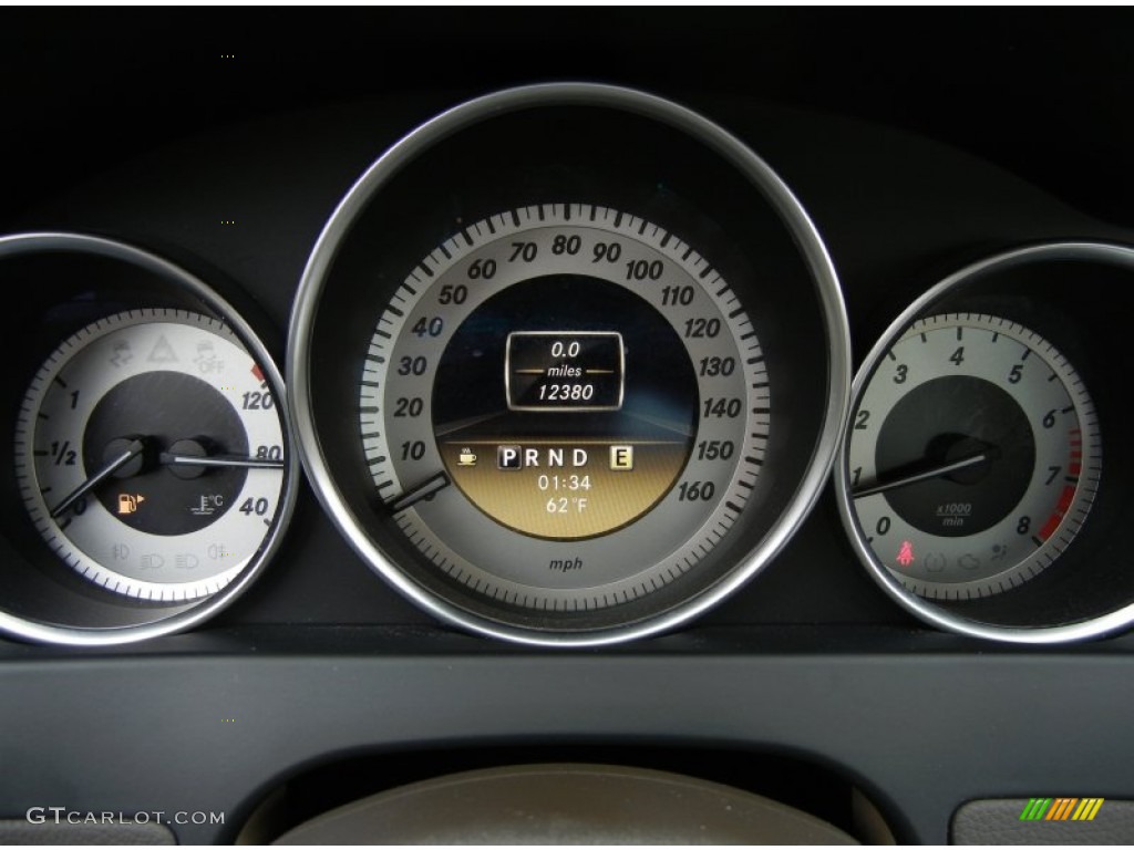 2012 Mercedes-Benz C 250 Sport Gauges Photo #73733796