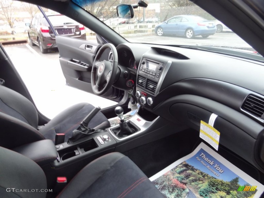 2012 Subaru Impreza WRX STi 4 Door Black Dashboard Photo #73733825