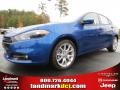 2013 Blue Streak Pearl Coat Dodge Dart Rallye  photo #1