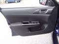 Black 2012 Subaru Impreza WRX STi 4 Door Door Panel
