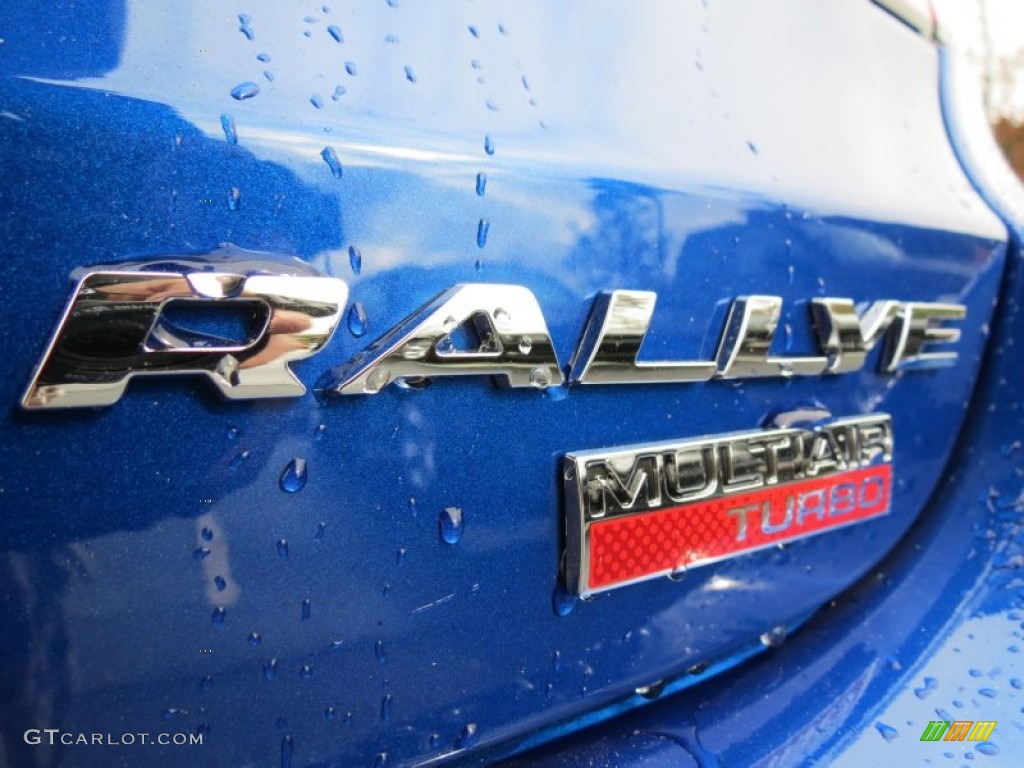 2013 Dart Rallye - Blue Streak Pearl Coat / Diesel Gray photo #8