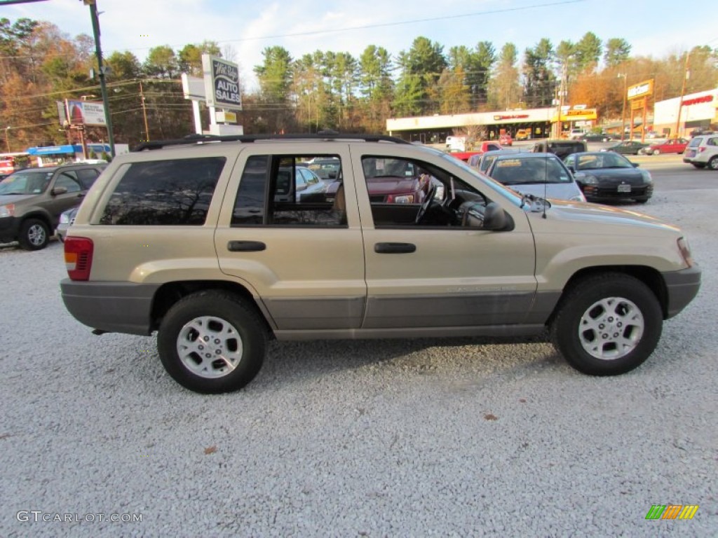 2000 Grand Cherokee Laredo 4x4 - Champagne Pearlcoat / Taupe photo #3