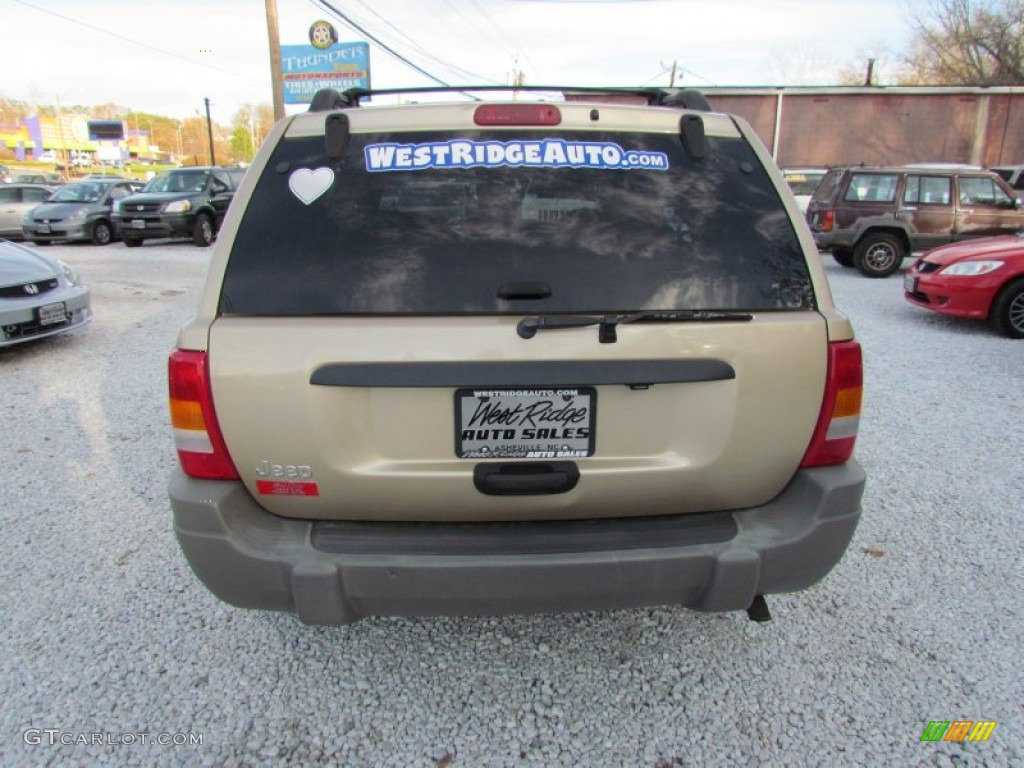 2000 Grand Cherokee Laredo 4x4 - Champagne Pearlcoat / Taupe photo #6