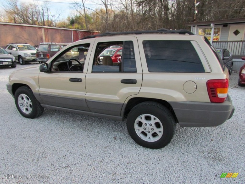 2000 Grand Cherokee Laredo 4x4 - Champagne Pearlcoat / Taupe photo #8