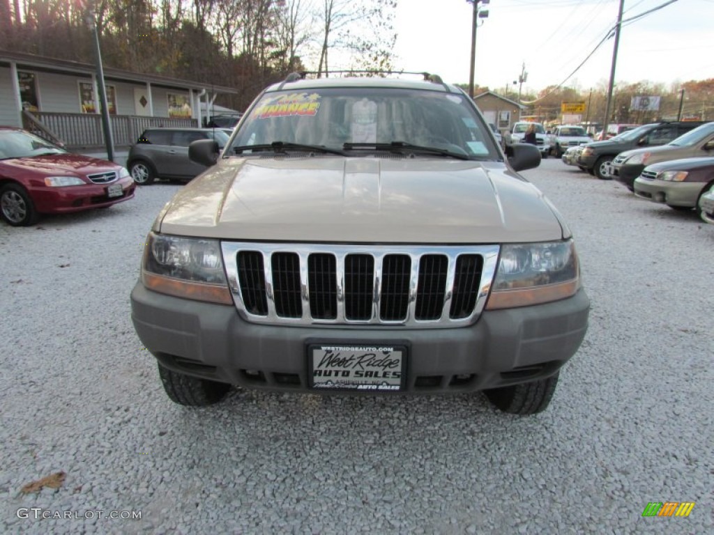 2000 Grand Cherokee Laredo 4x4 - Champagne Pearlcoat / Taupe photo #12
