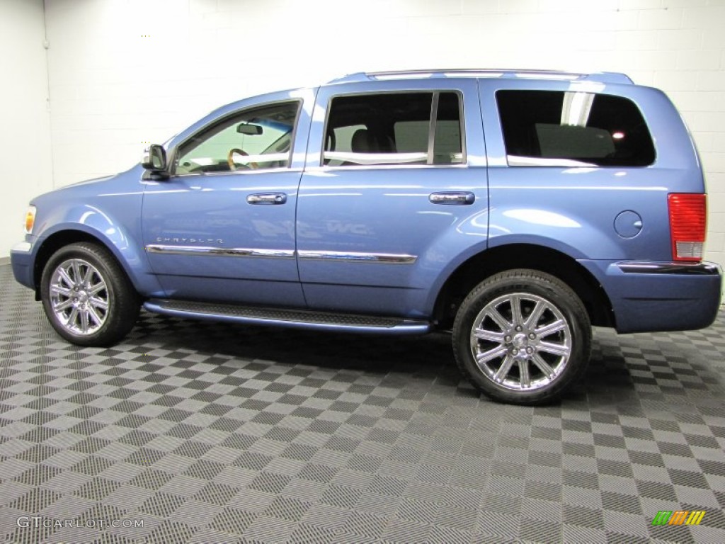Marine Blue Pearl 2008 Chrysler Aspen Limited 4WD Exterior Photo #73734479