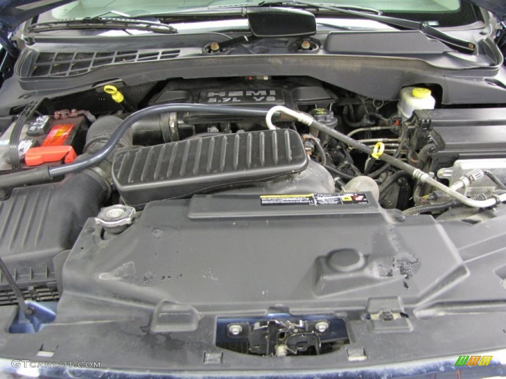 2008 Aspen Limited 4WD - Marine Blue Pearl / Light Graystone photo #9