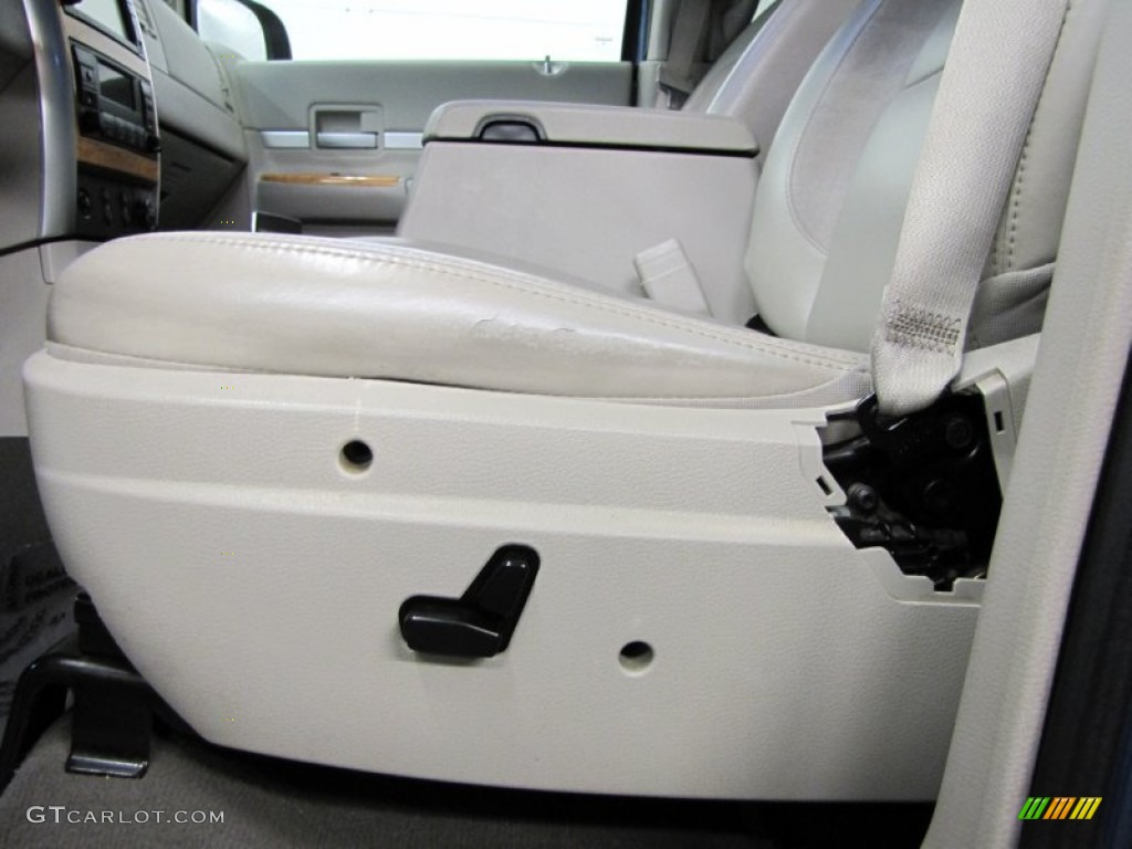 2008 Aspen Limited 4WD - Marine Blue Pearl / Light Graystone photo #15