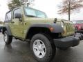 Commando Green 2013 Jeep Wrangler Sport 4x4 Exterior