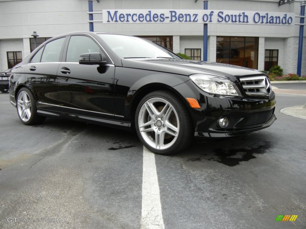 2010 C 350 Sport - Black / Black photo #1