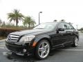Black 2010 Mercedes-Benz C 350 Sport Exterior