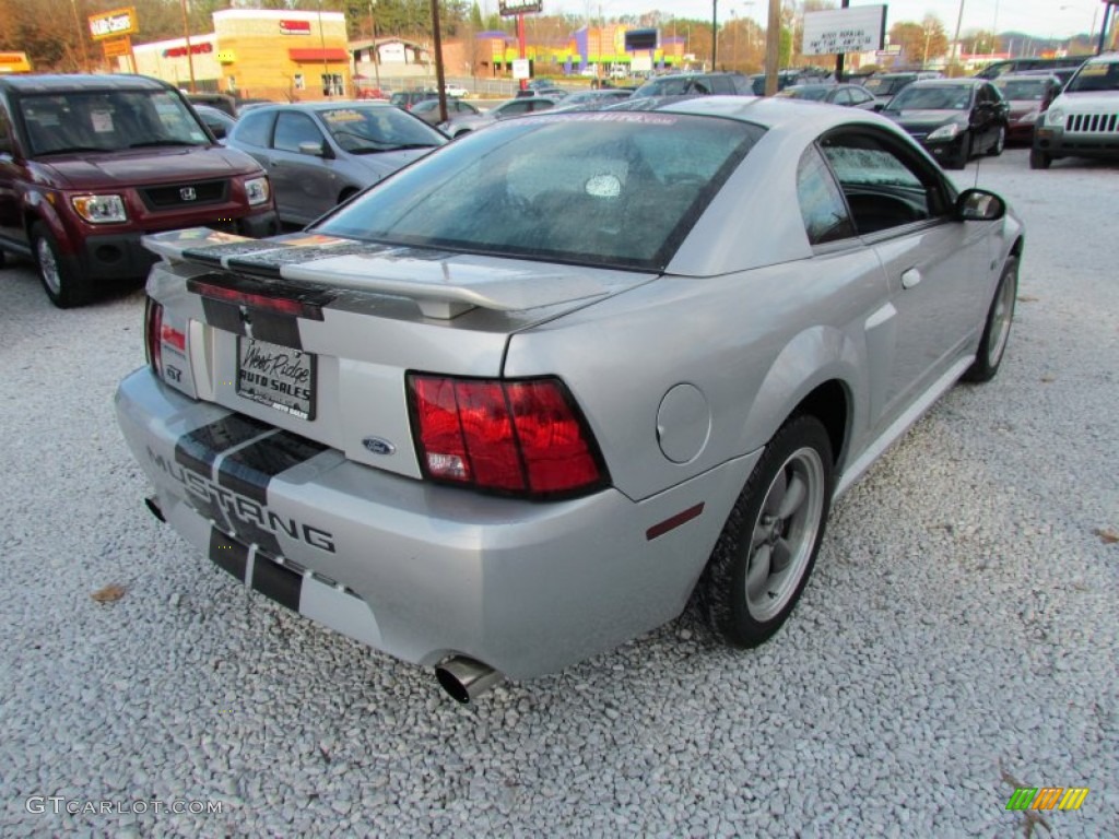 2001 Mustang GT Coupe - Silver Metallic / Dark Charcoal photo #5