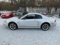 2001 Silver Metallic Ford Mustang GT Coupe  photo #9