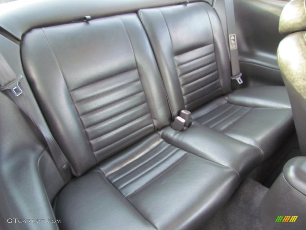 Dark Charcoal Interior 2001 Ford Mustang Gt Coupe Photo