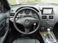 Black 2010 Mercedes-Benz C 350 Sport Dashboard