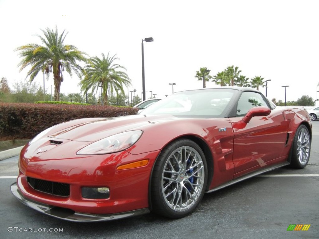 Crystal Red Metallic 2010 Chevrolet Corvette ZR1 Exterior Photo #73735619