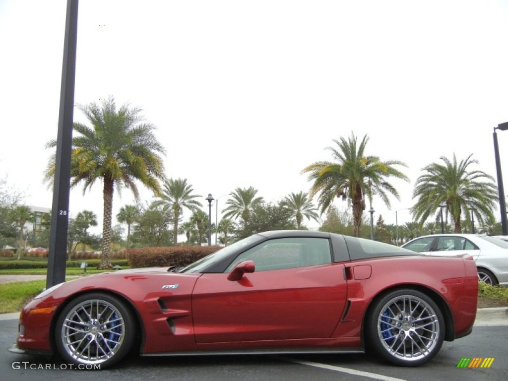 Crystal Red Metallic 2010 Chevrolet Corvette ZR1 Exterior Photo #73735640