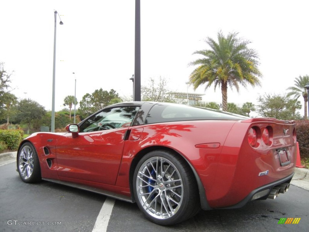 Crystal Red Metallic 2010 Chevrolet Corvette ZR1 Exterior Photo #73735655