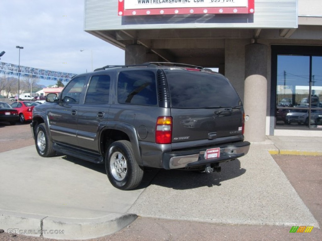 2002 Tahoe LT 4x4 - Medium Charcoal Gray Metallic / Medium Gray/Neutral photo #12