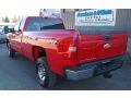 2008 Victory Red Chevrolet Silverado 3500HD LT Extended Cab 4x4  photo #6