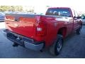2008 Victory Red Chevrolet Silverado 3500HD LT Extended Cab 4x4  photo #8