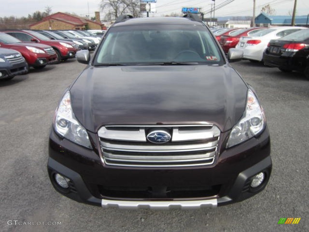 2013 Outback 2.5i Limited - Brilliant Brown Pearl / Saddle Brown photo #2