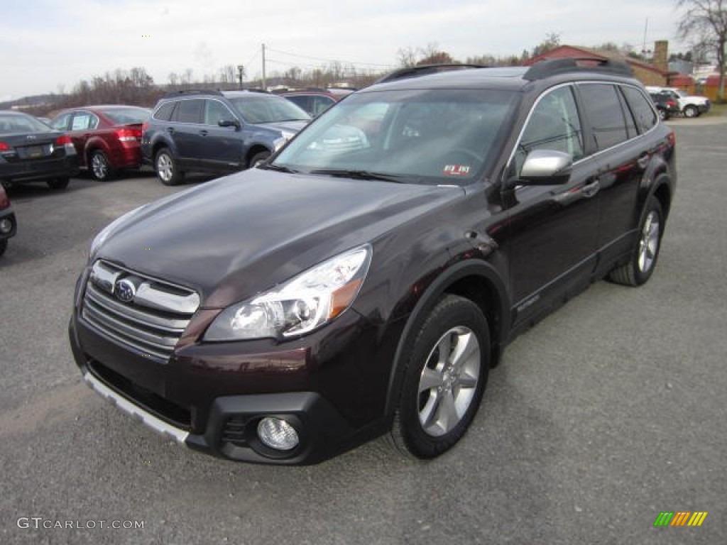 2013 Outback 2.5i Limited - Brilliant Brown Pearl / Saddle Brown photo #3