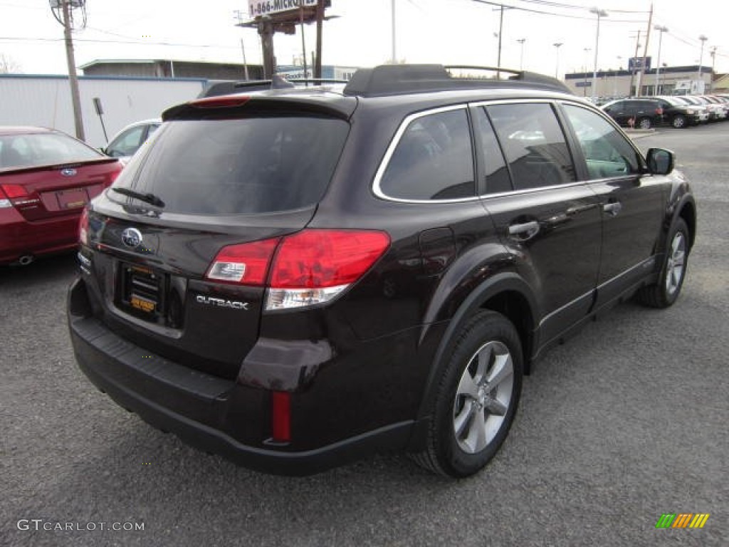 2013 Outback 2.5i Limited - Brilliant Brown Pearl / Saddle Brown photo #6
