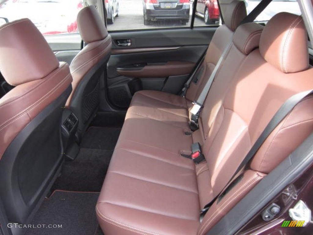 2013 Outback 2.5i Limited - Brilliant Brown Pearl / Saddle Brown photo #11