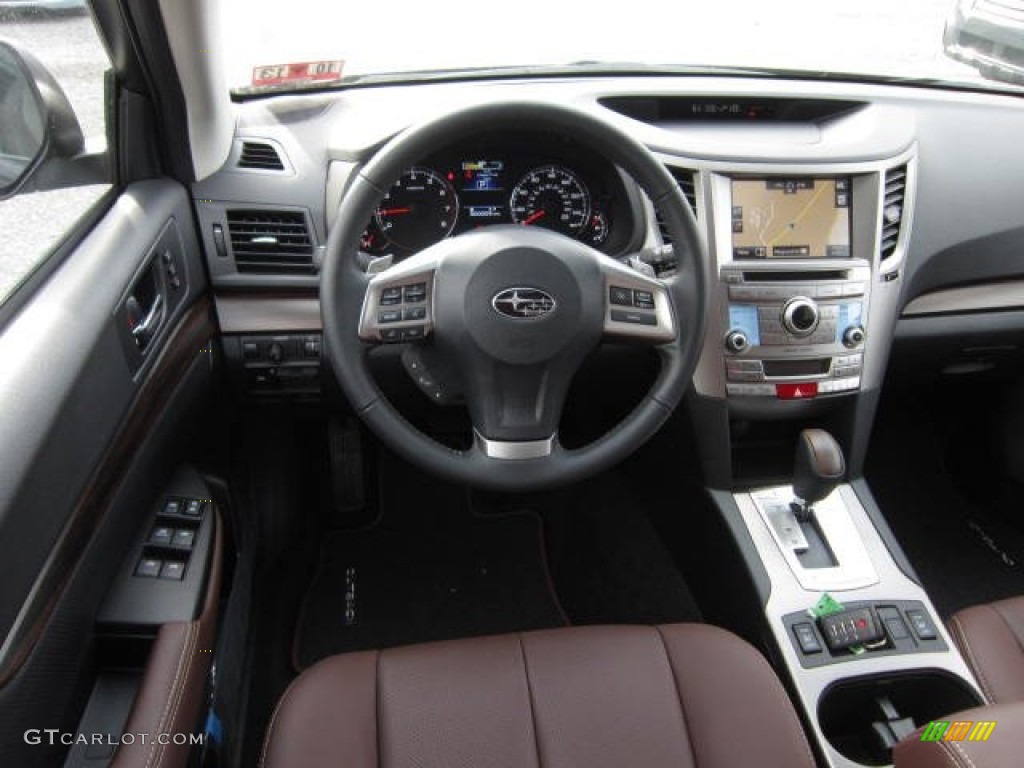 2013 Outback 2.5i Limited - Brilliant Brown Pearl / Saddle Brown photo #12