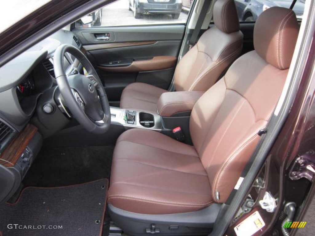2013 Outback 2.5i Limited - Brilliant Brown Pearl / Saddle Brown photo #13
