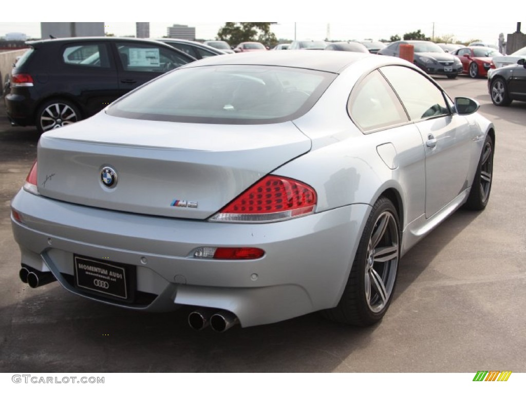 2006 M6 Coupe - Silverstone Metallic / Black photo #5