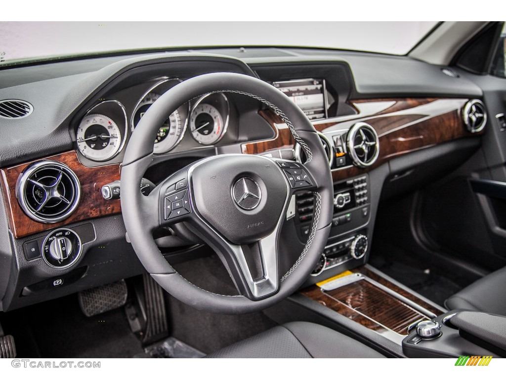 Black Interior 2013 Mercedes-Benz GLK 350 Photo #73739566
