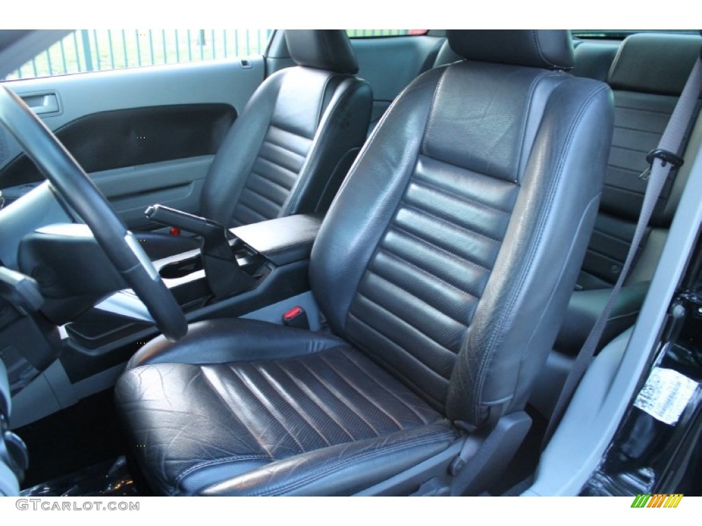 Black/Dove Accent Interior 2007 Ford Mustang GT Premium Coupe Photo #73740081
