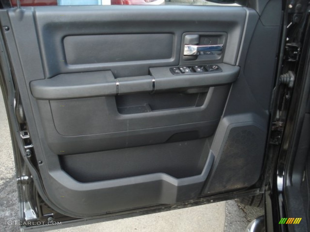 2009 Ram 1500 Sport Quad Cab 4x4 - Brilliant Black Crystal Pearl / Dark Slate/Medium Graystone photo #12